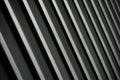 Gray corrugated metal sheet background Royalty Free Stock Photo