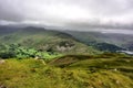 Gray Crag and Pasture Bottom Royalty Free Stock Photo