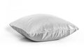 Gray cushion on white Royalty Free Stock Photo