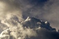 Gray Dense Cumulus Clouds Begins To Gather