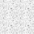 Gray dots on white, abstract seamless pattern Royalty Free Stock Photo