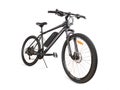 Gray electric bike isolated with clipping path