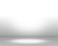 Gray empty room studio gradient 3D background. Royalty Free Stock Photo