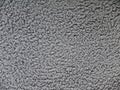 Gray faux shearling fabric texture Royalty Free Stock Photo