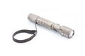 Gray flashlight on isolated background Royalty Free Stock Photo