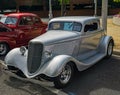 Gray 1933 Ford Three Window Coupe