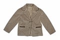 Gray fustian jacket