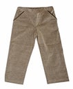 Gray fustian pants