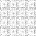 Gray geometric print on white background. Seamless pattern Royalty Free Stock Photo