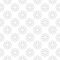 Gray geometric print on white background. Seamless pattern Royalty Free Stock Photo