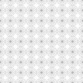 Gray geometric print on white background. Seamless pattern Royalty Free Stock Photo