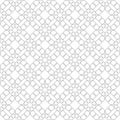 Gray geometric print on white background. Seamless pattern Royalty Free Stock Photo
