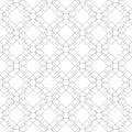 Gray geometric seamless pattern on white background Royalty Free Stock Photo
