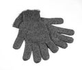 Gray gloves