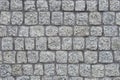 Gray granite brick wall background texture Royalty Free Stock Photo
