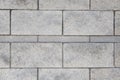 Gray granite brick wall Royalty Free Stock Photo