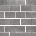 Gray grey brick tiles tilework glazed ceramic wall or floor texture wide background pattern Royalty Free Stock Photo
