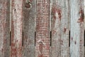 Gray grunge faded texture. Old painted wood with scuffs and cracks. Macro stock image of a natural aged wood Royalty Free Stock Photo