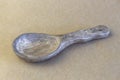 Gray handmade ceramic spoon