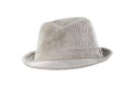 Gray hat. Royalty Free Stock Photo