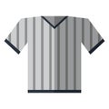 Gray jersey referee american football