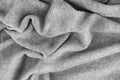 gray knitted background close up Royalty Free Stock Photo