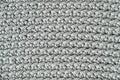 Gray knitted fabric texture background. Top view. Copy, empty space for text Royalty Free Stock Photo