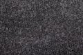 Gray Knitted woolen fabric closeup, background or texture Royalty Free Stock Photo