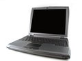 Gray laptop computer