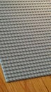 Gray lego placemat