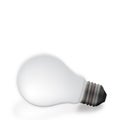 Gray light bulb