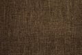 Gray linen textile seamless natural background. Fabric with smooth surface and matte gloss. Cloth smooth-haired, thick