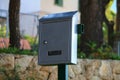 Gray mail box