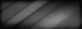 Gray metal dark texture background - wide banner