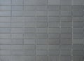 Gray natural stone tiles for modern ventilated building facade or walls