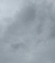 Gray nature accustomed to the sky as a sign of rain Royalty Free Stock Photo
