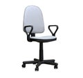 The gray office chair. Isolated Royalty Free Stock Photo