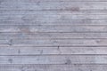 Gray old horizontal boards Weathered wood rustic background Royalty Free Stock Photo