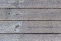 Gray old horizontal boards Weathered wood rustic background Royalty Free Stock Photo