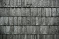 Gray old wooden wall close up Royalty Free Stock Photo