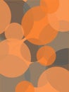 Gray orange background