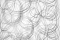 Gray pencil drawing on paper Royalty Free Stock Photo