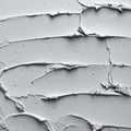 Gray Plaster Texture Background with Decorative Relief Patterns on a Wall Royalty Free Stock Photo