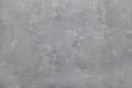 Gray plaster texture background, neutral concrete wall