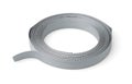 Gray plastic strapping tape
