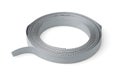 Gray plastic strapping tape Royalty Free Stock Photo