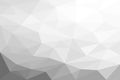 Gray polygonal abstract background