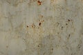 Gray red rusty metal texture of dirty wall Royalty Free Stock Photo