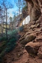 Gray`s Arch, Red River Gorge KY Royalty Free Stock Photo