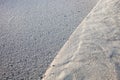 Gray sand surface Royalty Free Stock Photo